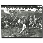 Campamento en North Stoneham. Niños boxeando, Gran Bretaña,1937. CEGES-SOMA, Bruselas.