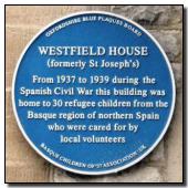 Blue plaque at Aston