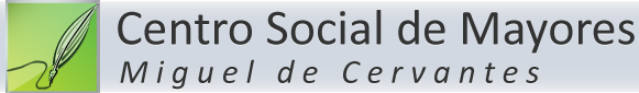 Centro Social de Mayores <i>Miguel de Cervantes</i> Logo
